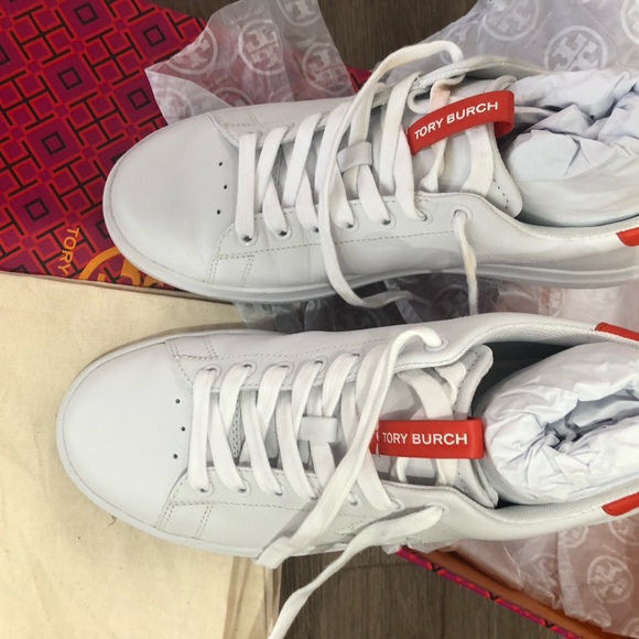Tory Burch Howell Court Sneaker size 8 - Picture 3 of 5